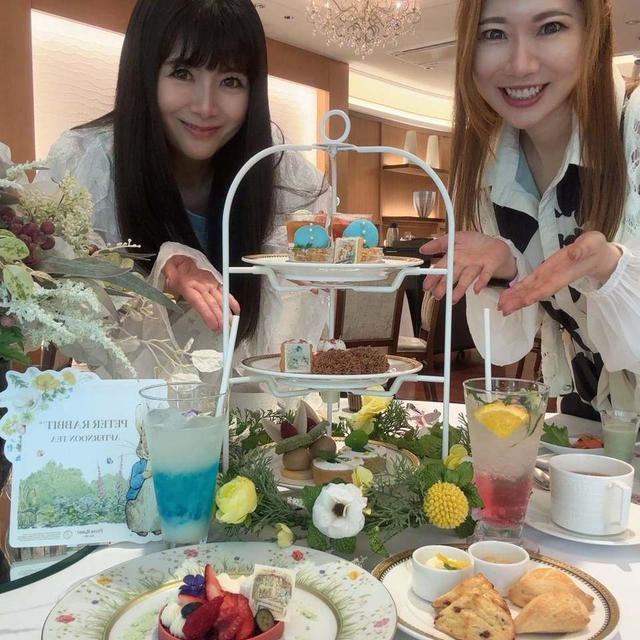 ピーターラビットのアフタヌーンティー＠白金迎賓館 アートグレイスクラブ