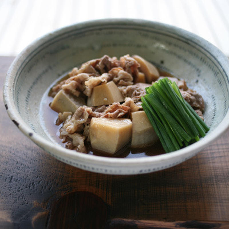 牛肉と里芋のオイスターソース煮