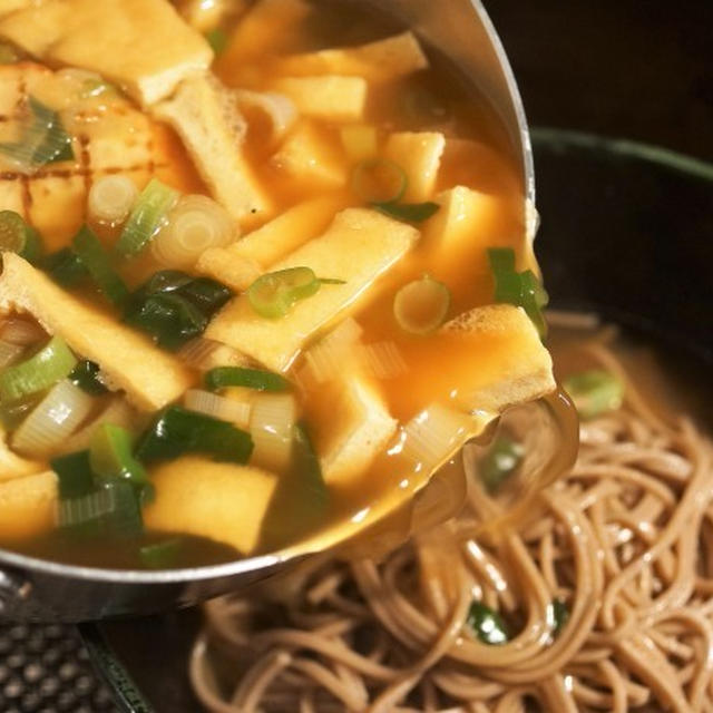 ■麺類【下ろしハンバーグのぶっかけ蕎麦】これは正直に相性悪かったです＞＜！