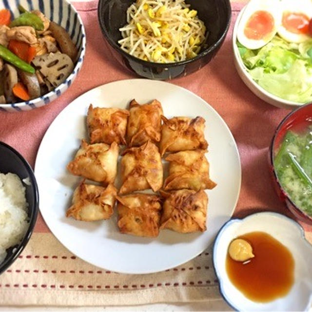 カリッふわりの豆腐入り揚げシュウマイ