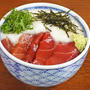 漬けてのせるだけ、絶品マグロの山かけ丼