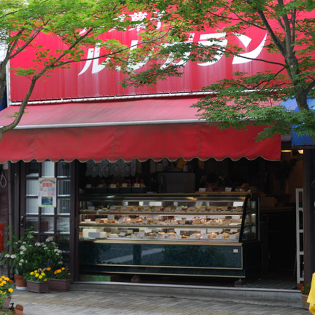 軽井沢　ル・レガランでケーキ!(^^)!