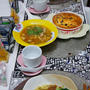 i-kitchen やわらかジャージャー麺＆ソーセ−ジとマッシュルームの寒天豆乳キッシュ
