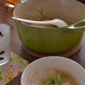 ☆あったまるぅ～♪生姜と炒めねぎどっさりのスープ餃子☆
