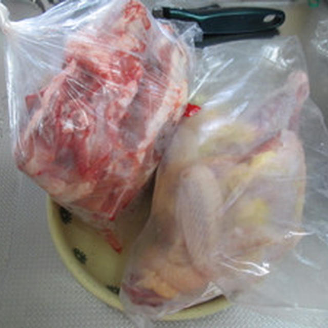 親鶏と鶏ガラの白湯スープ の作り方