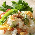 レシピ掲載のご報告♪～レンジで簡単☆鮭と炒り卵のちらし寿司