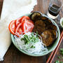 Yaki-Bitashi Eggplant Noodle Salad焼き浸し茄子麺