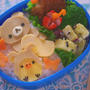 リラックマ・キイロイトリのお弁当