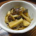 今日は食感☆いろんなキノコで手作りなめ茸 c/w 猫。