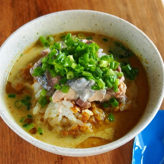 【サバ缶レシピ】ヘルシー＆スパイシー！「サバ缶豆乳カレー冷や汁」