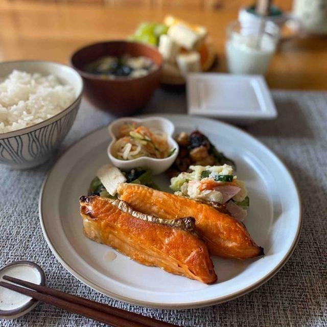朝ごはん。