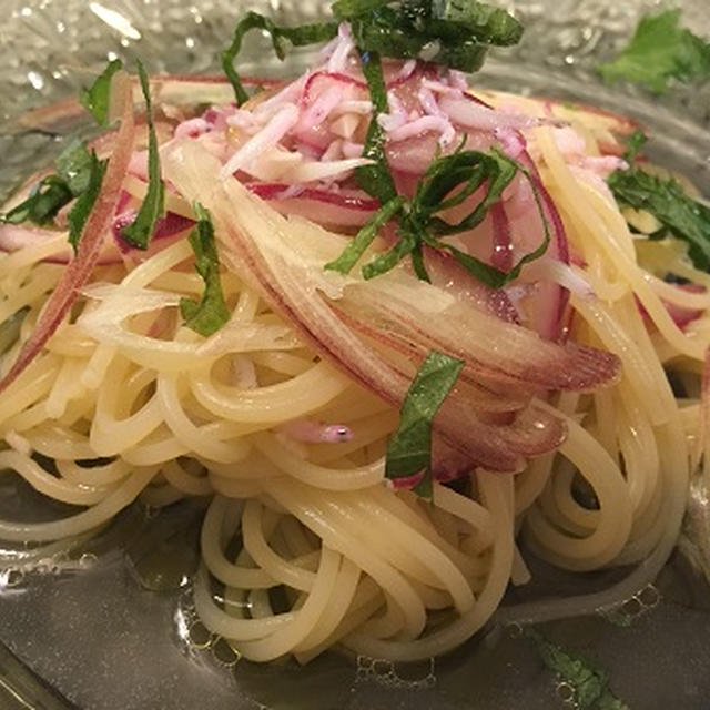 和風冷製パスタの日とドライカレーの日