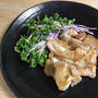 急いでごはん！鶏の柚子胡椒焼きときのこと茄子の煮浸し