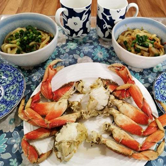旅行好きでない夫婦の旅行計画 ～ セールの蟹とカレーうどん