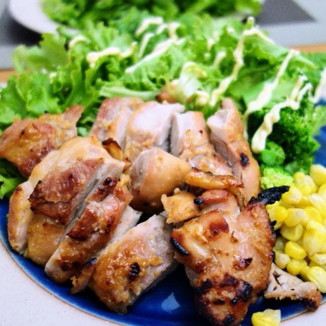 鶏の味噌着漬け焼き