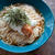 千切り山芋と梅干しの素麺（そうめん）