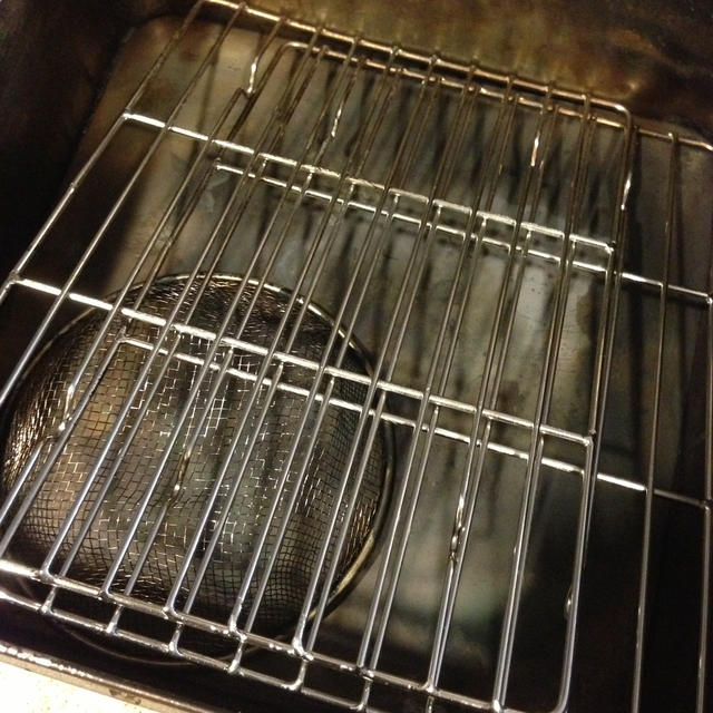 塩サバの燻製