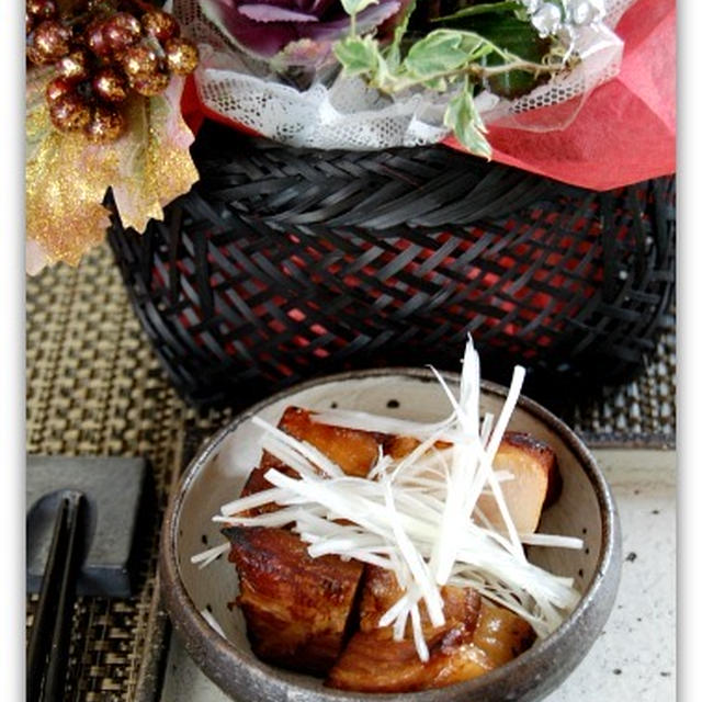 【圧力鍋レシピ】塩麹で作る豚の角煮とブログヘッダー変更
