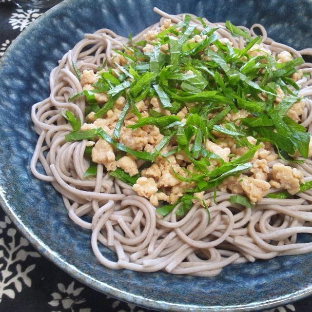 ぶっかけ冷蕎麦