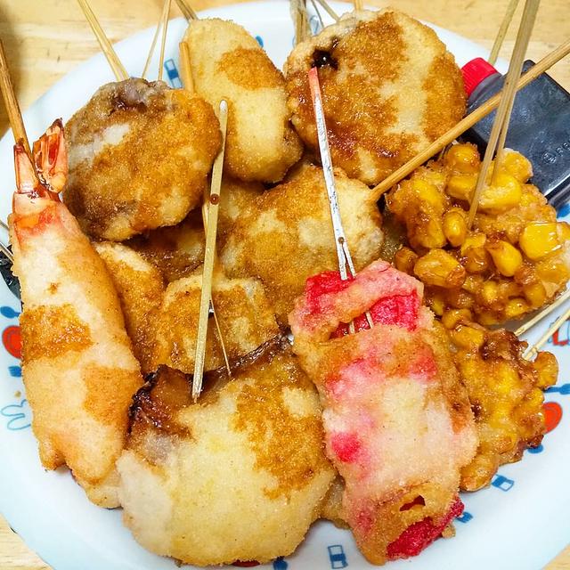テイクアウト☆半額！串かつでんがな！