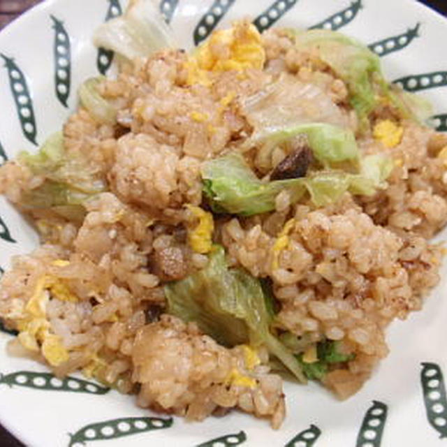 レタスチャーハン（レシピ付）