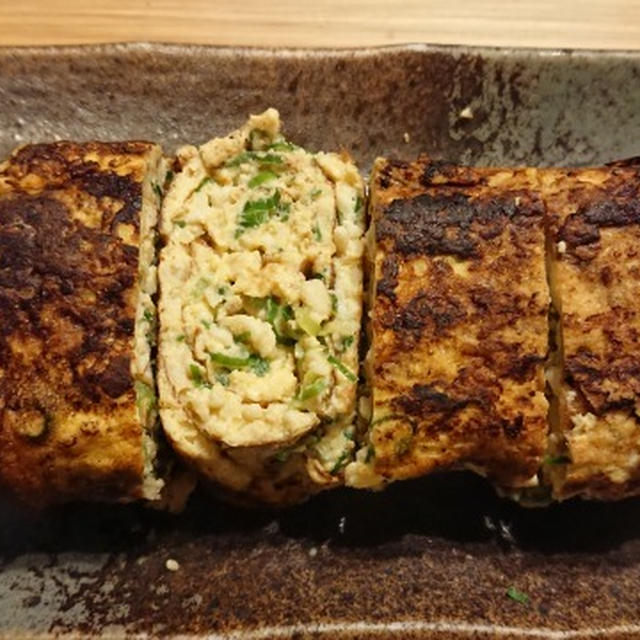 野郎飯流・よく焼き系の葱卵焼き