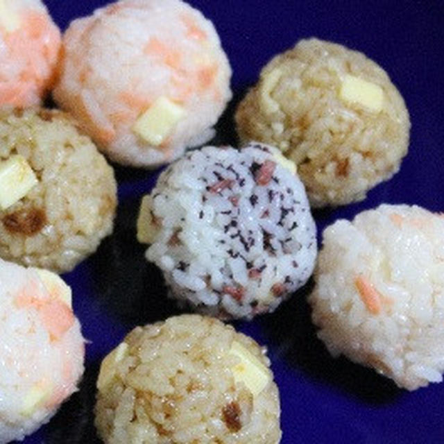 5月5日　　鮭・おかか・ゆかりチーズにぎり（インハイS予選）