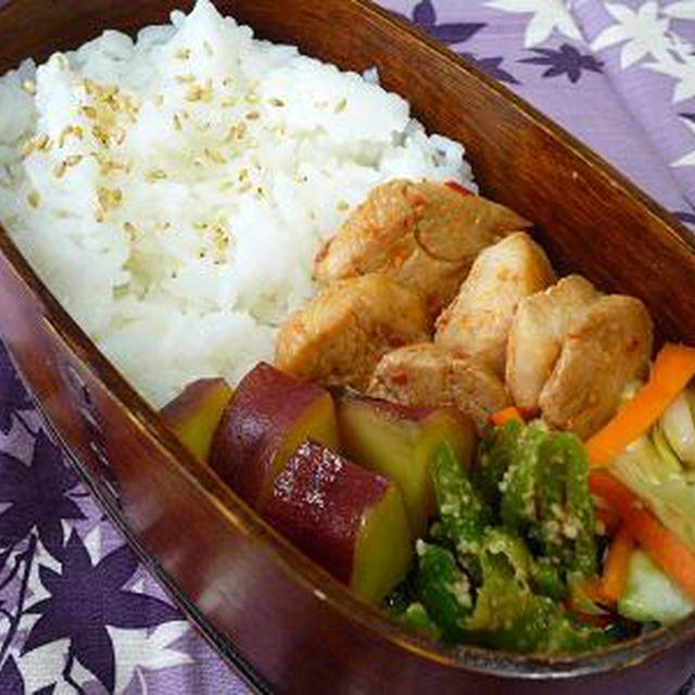 鶏の中華風ピリ辛焼き弁当