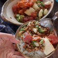 【レシピ】まぐろとたたき長芋のキムチ納豆