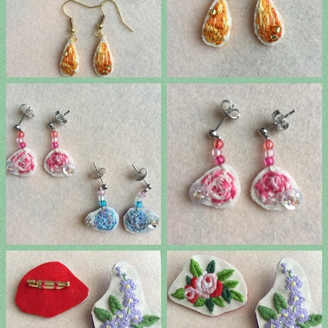 刺繍三昧(*^^*)