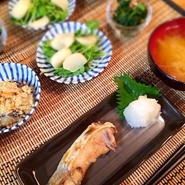 夜はザ 和食 By なおちさん レシピブログ 料理ブログのレシピ満載