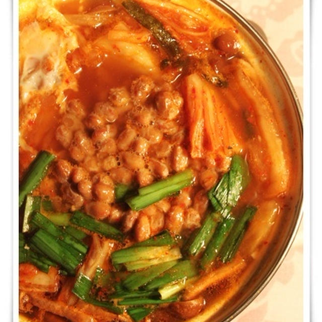 納豆キムチチゲ