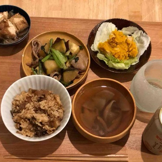 次女の作った夕飯カフェレベル！