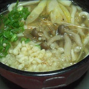ブリしゃぶ鍋・〆のうどん