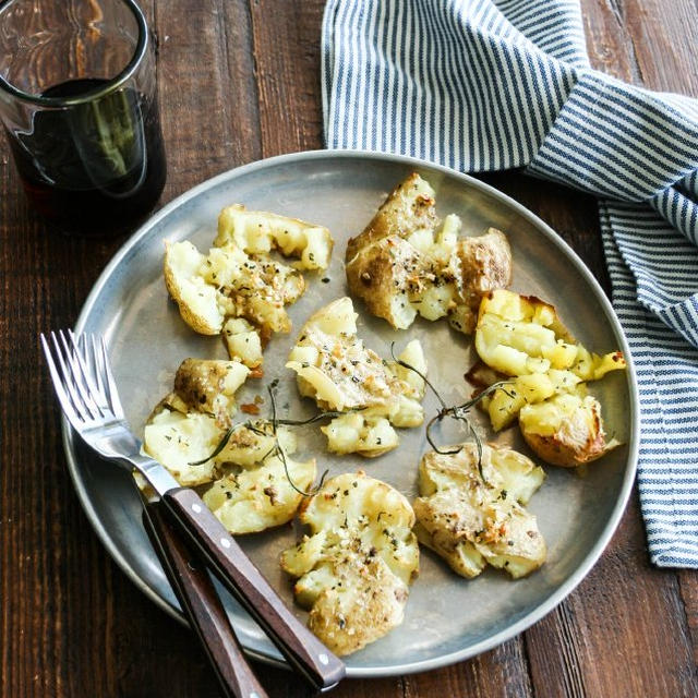 Rosemary Smashed Potatoesローズマリーつぶしポテト