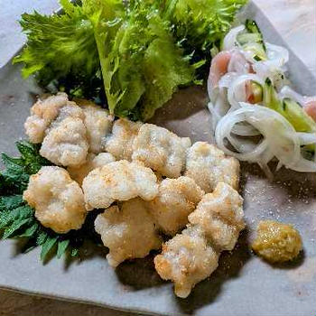 鱧の唐揚げ