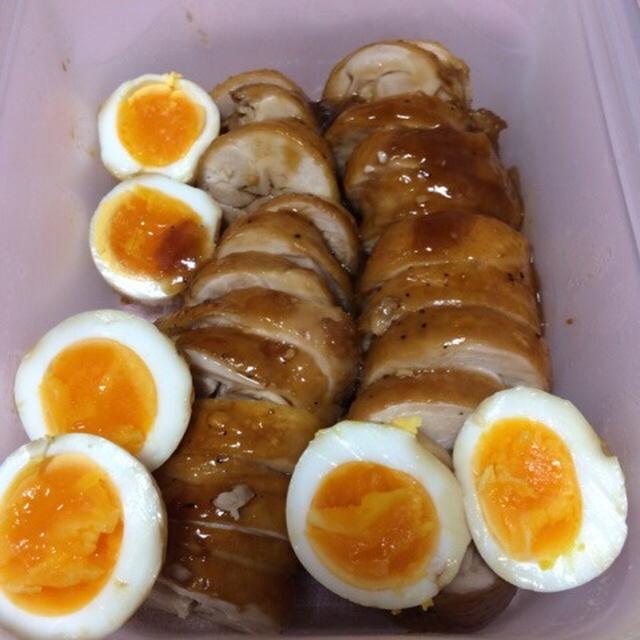 レンジで鶏チャーシュー！