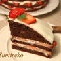 ストロベリーチョコレートケーキ