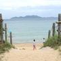 海水浴に行ってきました。　白石浜海水浴場