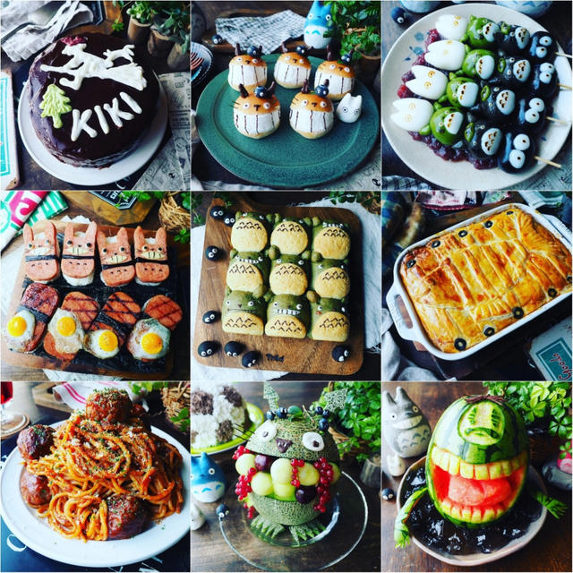 夏休みといえばやっぱりジブリ❤️人気のジブリ飯色々～