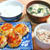 【めんつゆで】甘だれ鶏つくねとごぼうサラダ定食