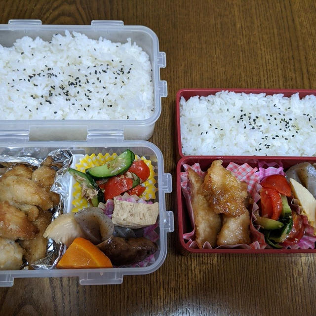 今日の弁当