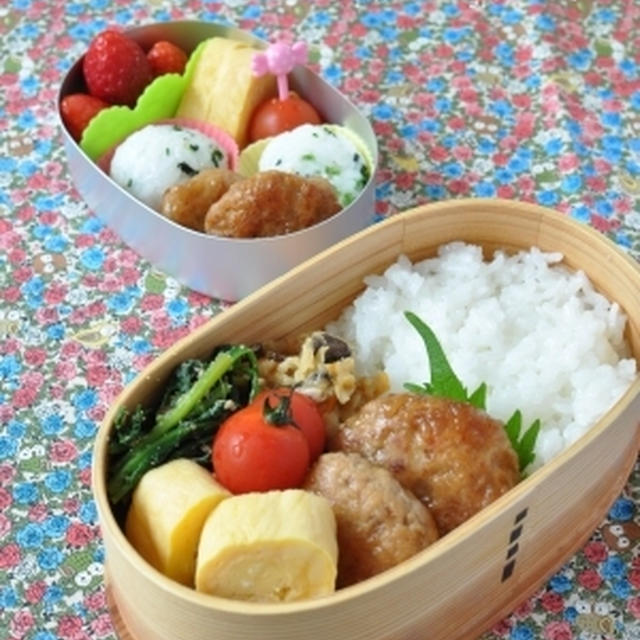 玉葱たっぷりつくね弁当