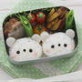 【白くまちゃんのお弁当＊キャラ弁】