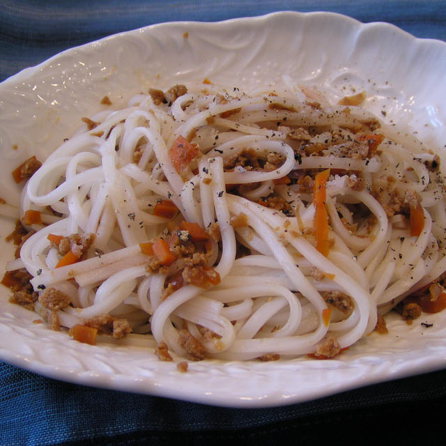 味噌そぼろビーフン