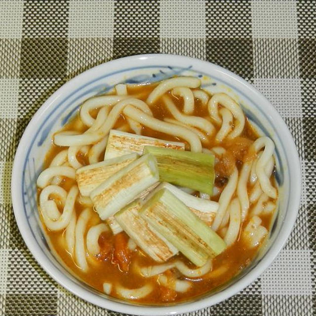 残ったカレーでカレーうどん By ごんさん レシピブログ 料理ブログのレシピ満載