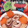 イカ豆腐＆春キャベツのイカソースサラダ（お家カフェ）