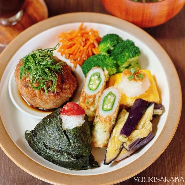 たまには、カフェ風ワンプレートごはん♪ 夏バテ予防の、野菜たっぷりバランスプレート♪