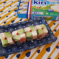 Kiriときゅうりの市松サラダ