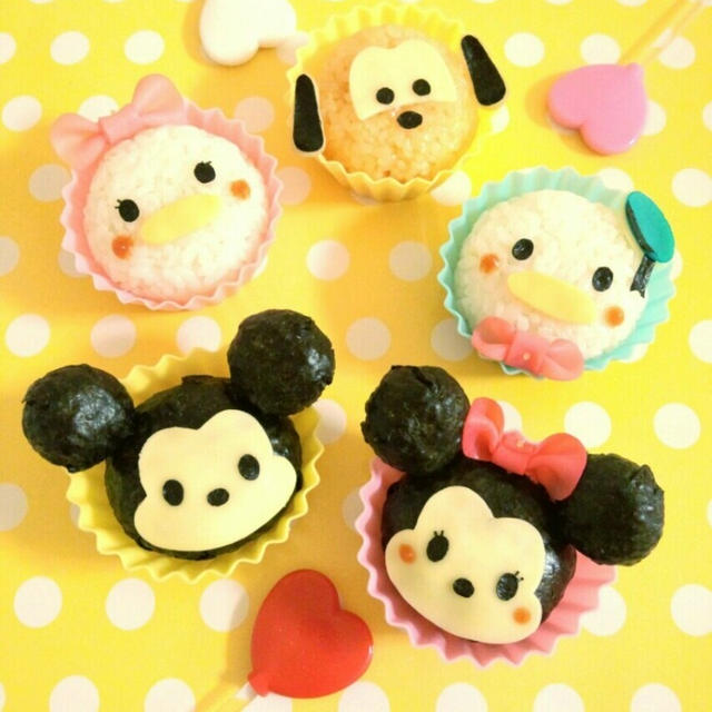 【5days アートチャレンジ】1日目！ディズニーキャラ弁♪
